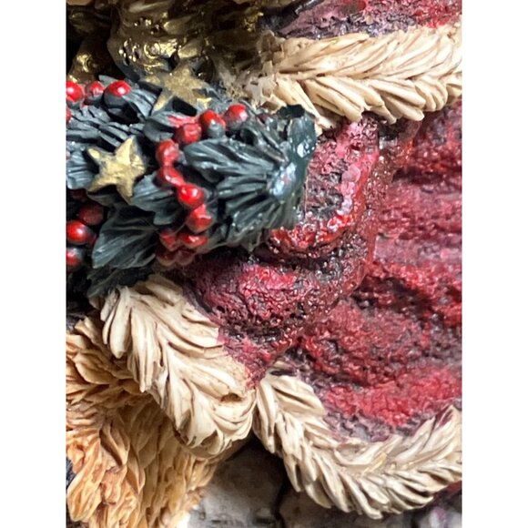 Boyds Bears & Friends Santa Bear Figurine 1993 Christmas Edition - Picture 8 of 14